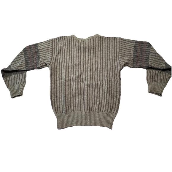 Michael Gerald Vintage Abstract Geometric Knit Sweater (Size M) - Picture 5 of 10